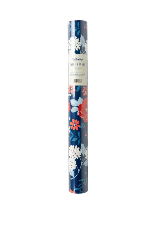 Americana Floral Paper Runner