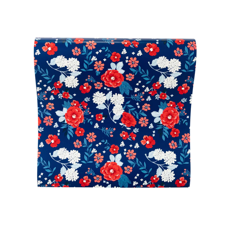 Americana Floral Paper Runner