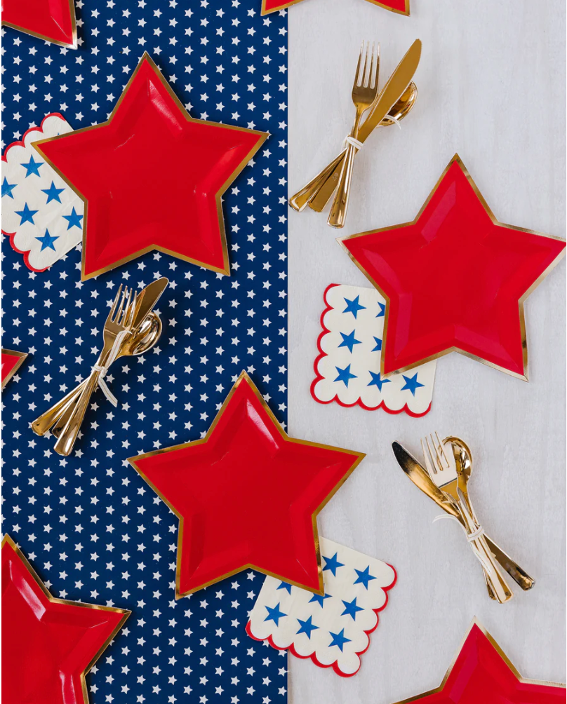 Star Spangled Paper Runner | Blue