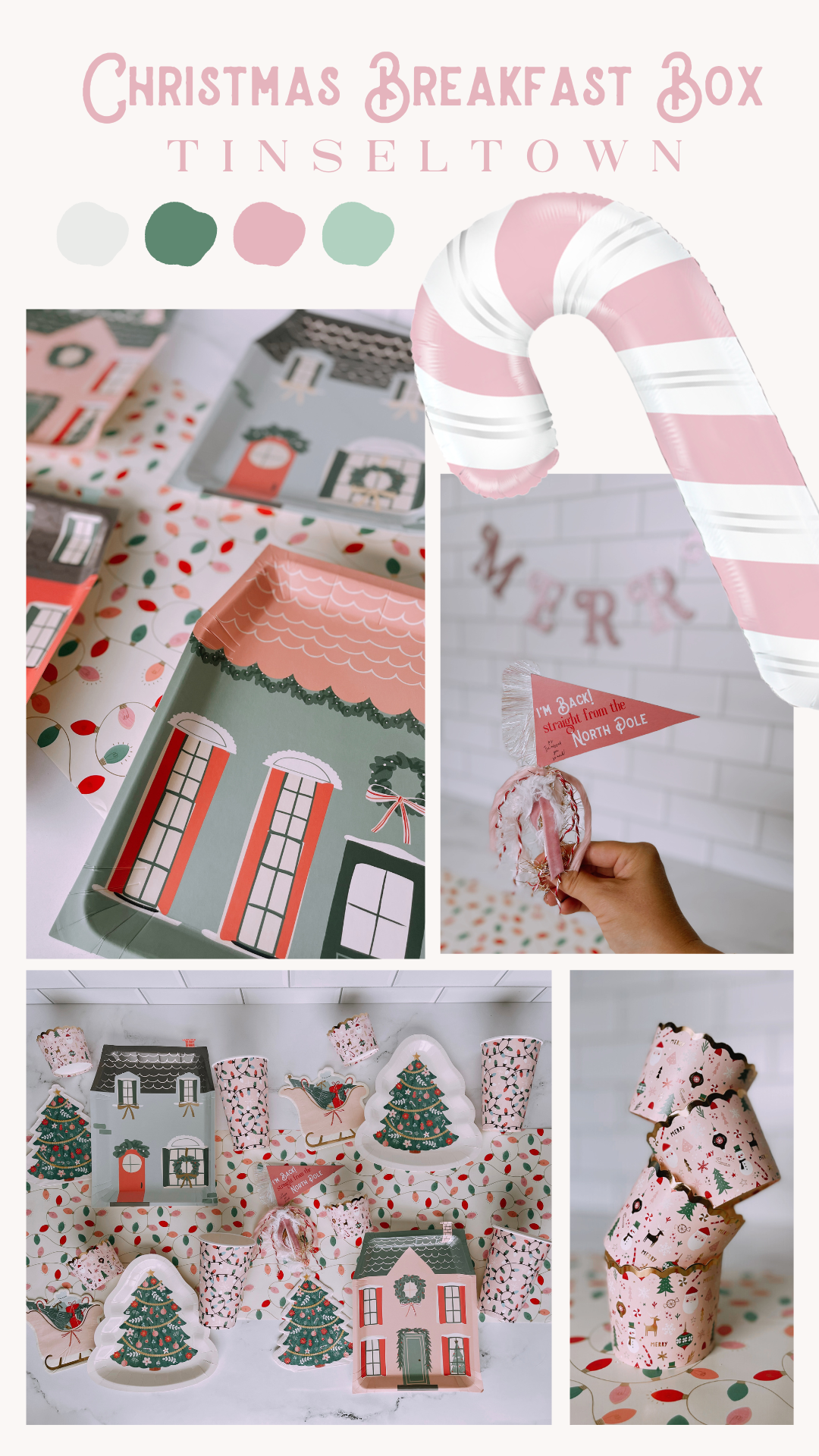 Tinseltown Pink Christmas | Christmas Party Box