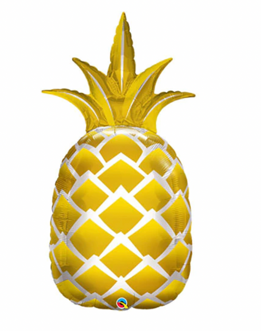 Golden Pineapple Balloon