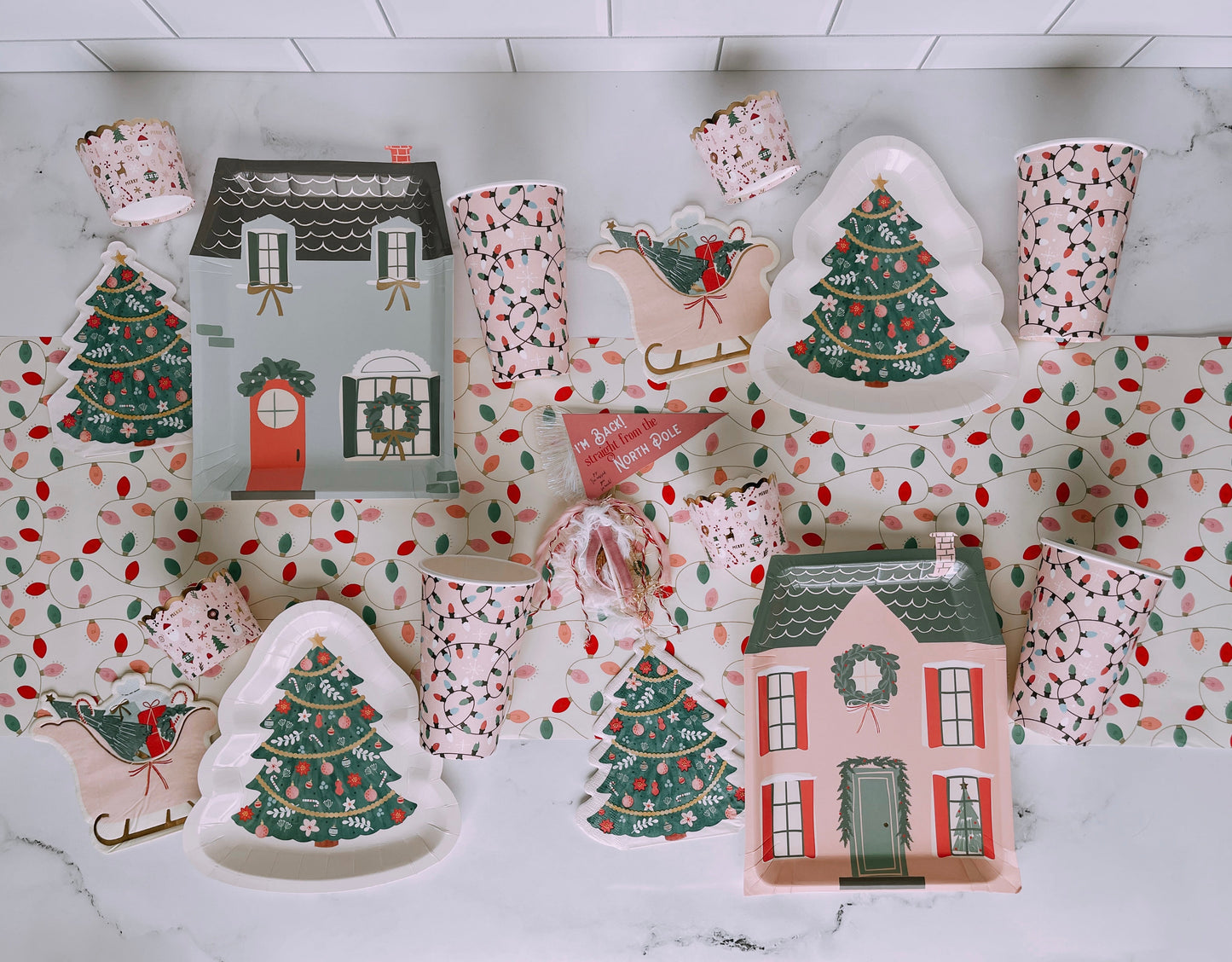 Tinseltown Pink Christmas | Christmas Party Box