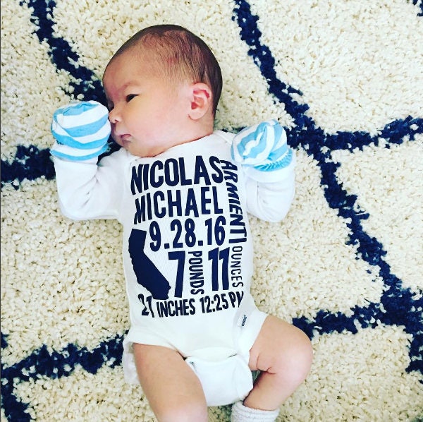 Newborn Stats Infant Bodysuit