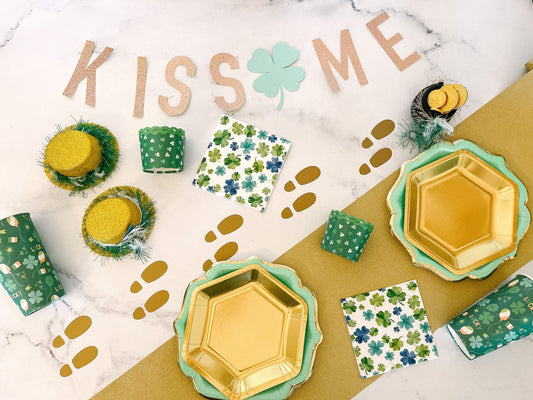 KISS ME Breakfast Box | St Patrick's Day Party Box | Shamrock Themed Party