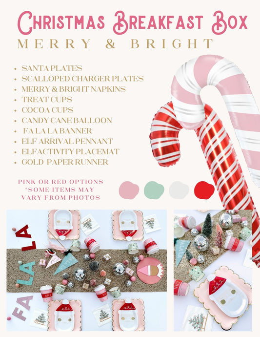 Merry & Bright Pink Christmas | Christmas Party Box