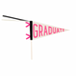 Pink Graduate Flag