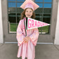 Pink Graduate Flag