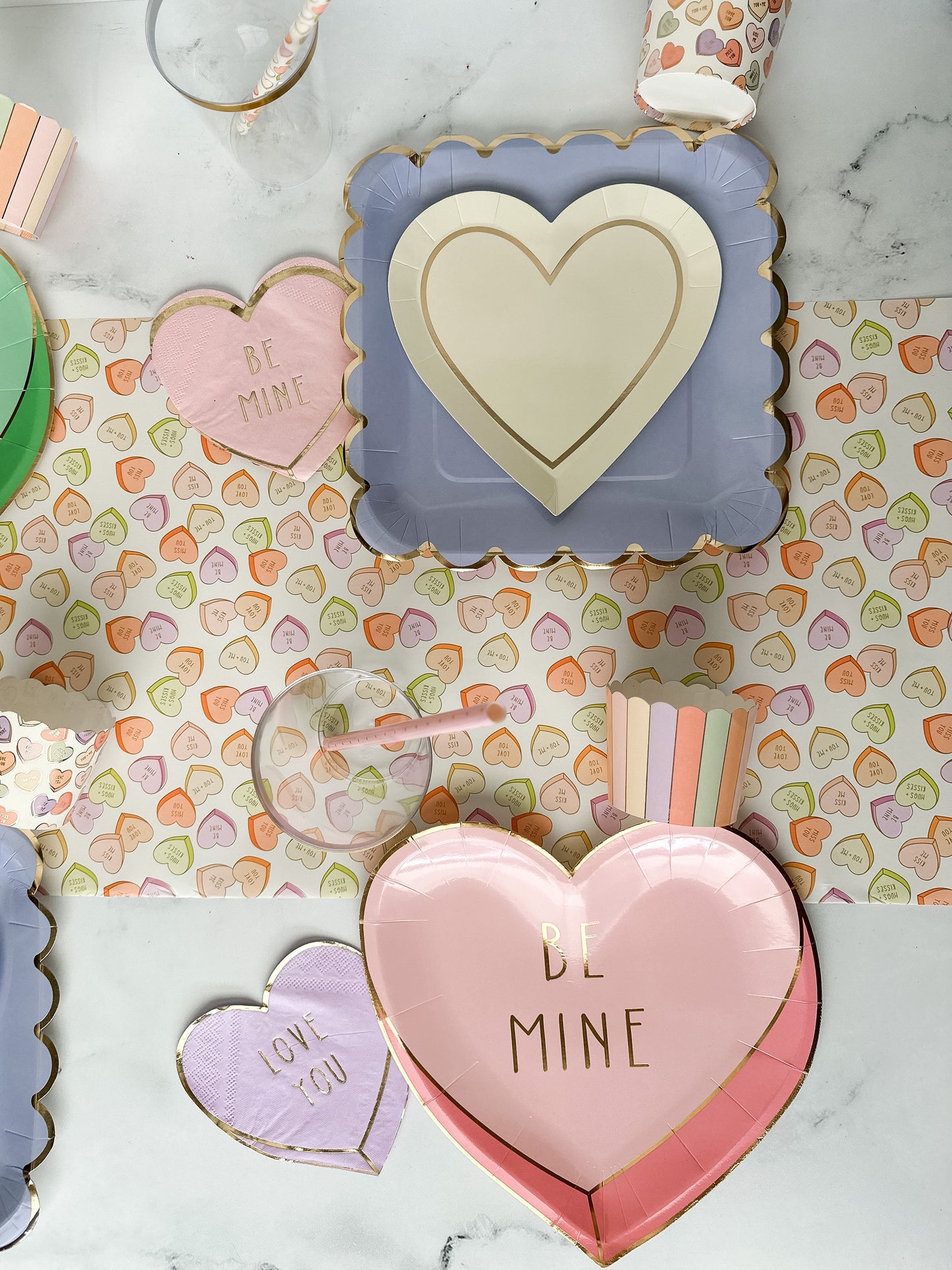 Sweetheart  Valentines Party Box | Candy Heart Themed Party