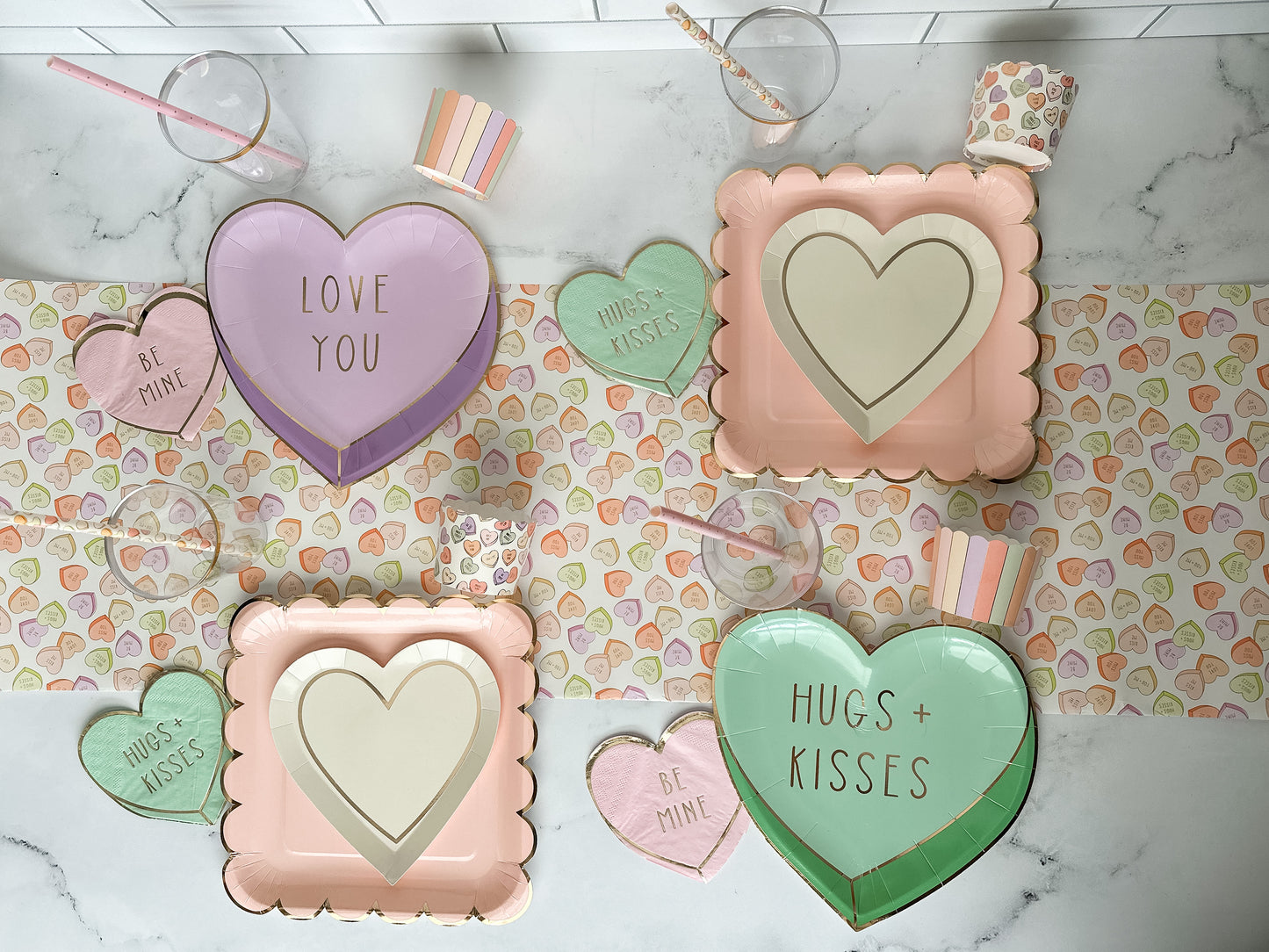 Sweetheart  Valentines Party Box | Candy Heart Themed Party